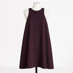 Aritzia Wilfred Le Fou Purple Crepe Trompette A-Line Swing Dress Size Small